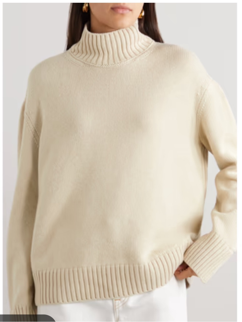 Tahari Mock Neck Sweater